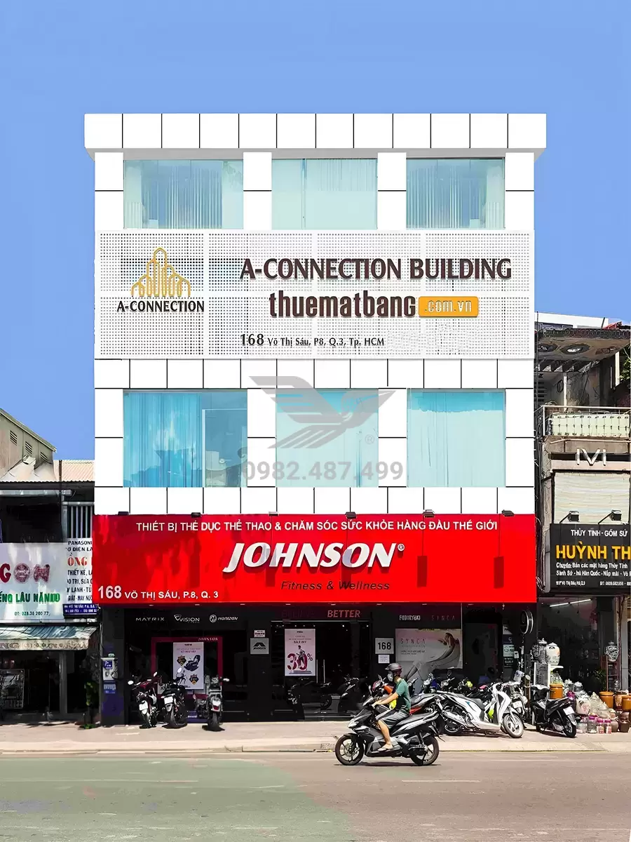 A-Connection Building – 168 Võ Thị Sáu, Phường Xuân Hòa, Quận 3