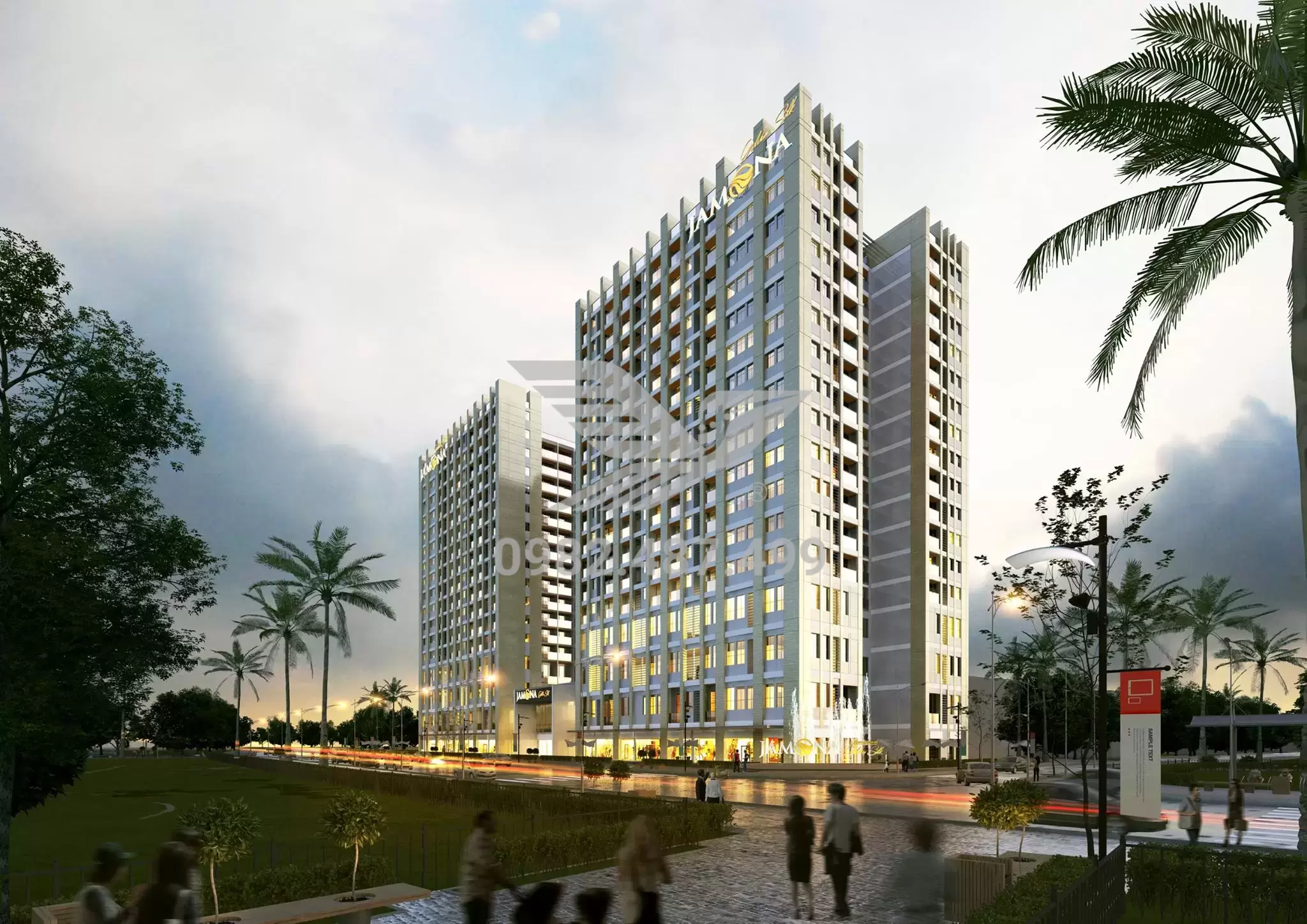 Tòa nhà Jamona Heights – 210 Bùi Văn Ba, Quận 7, TP. HCM
