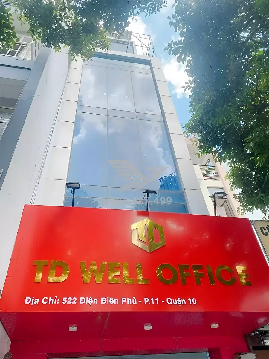 Tòa nhà TD Well Office – 522 Điện Biên Phủ, Phường Vườn Lài
