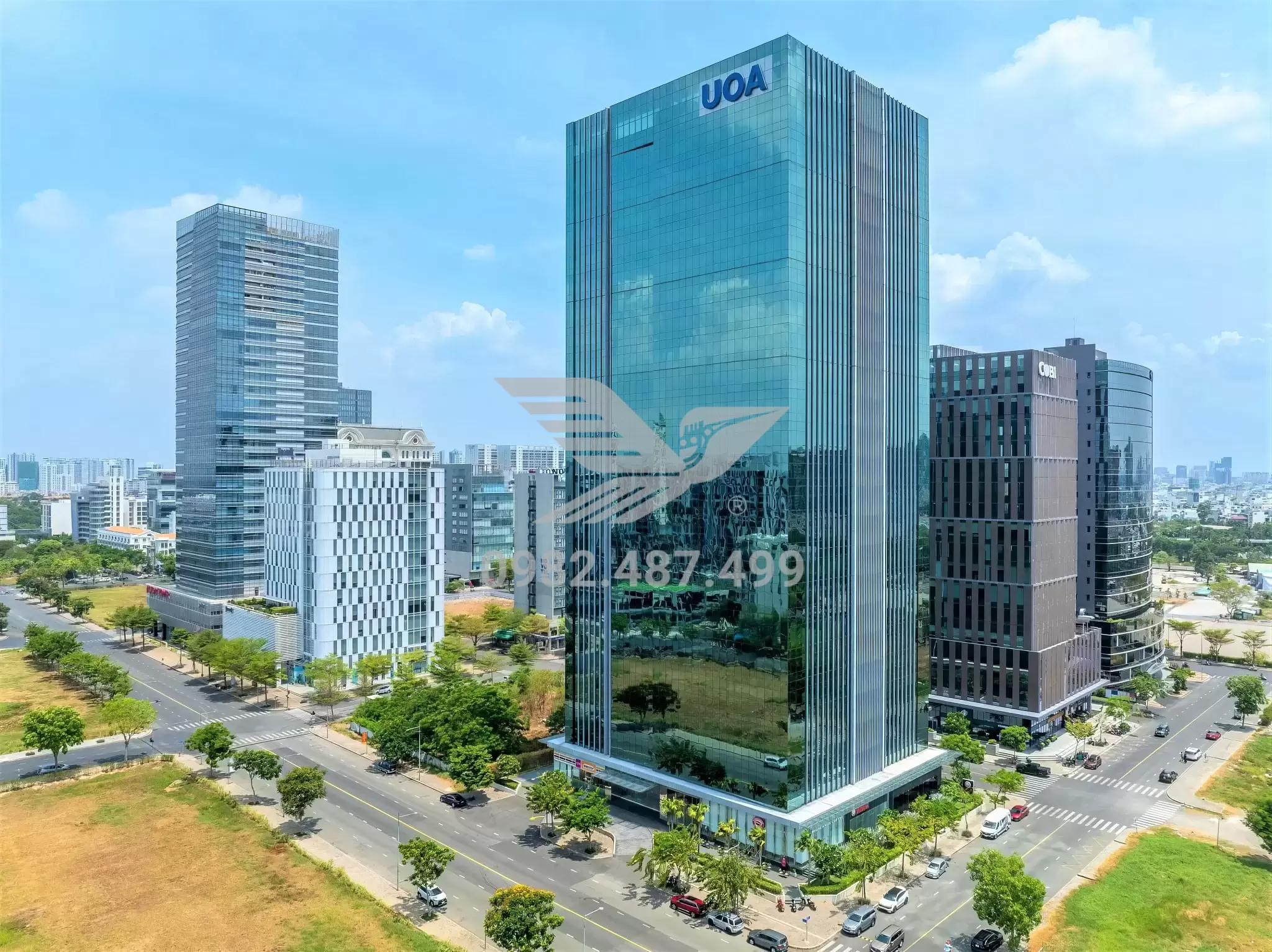 Tòa nhà UOA Tower – 6 Tân Trào, Quận 7, TP. HCM