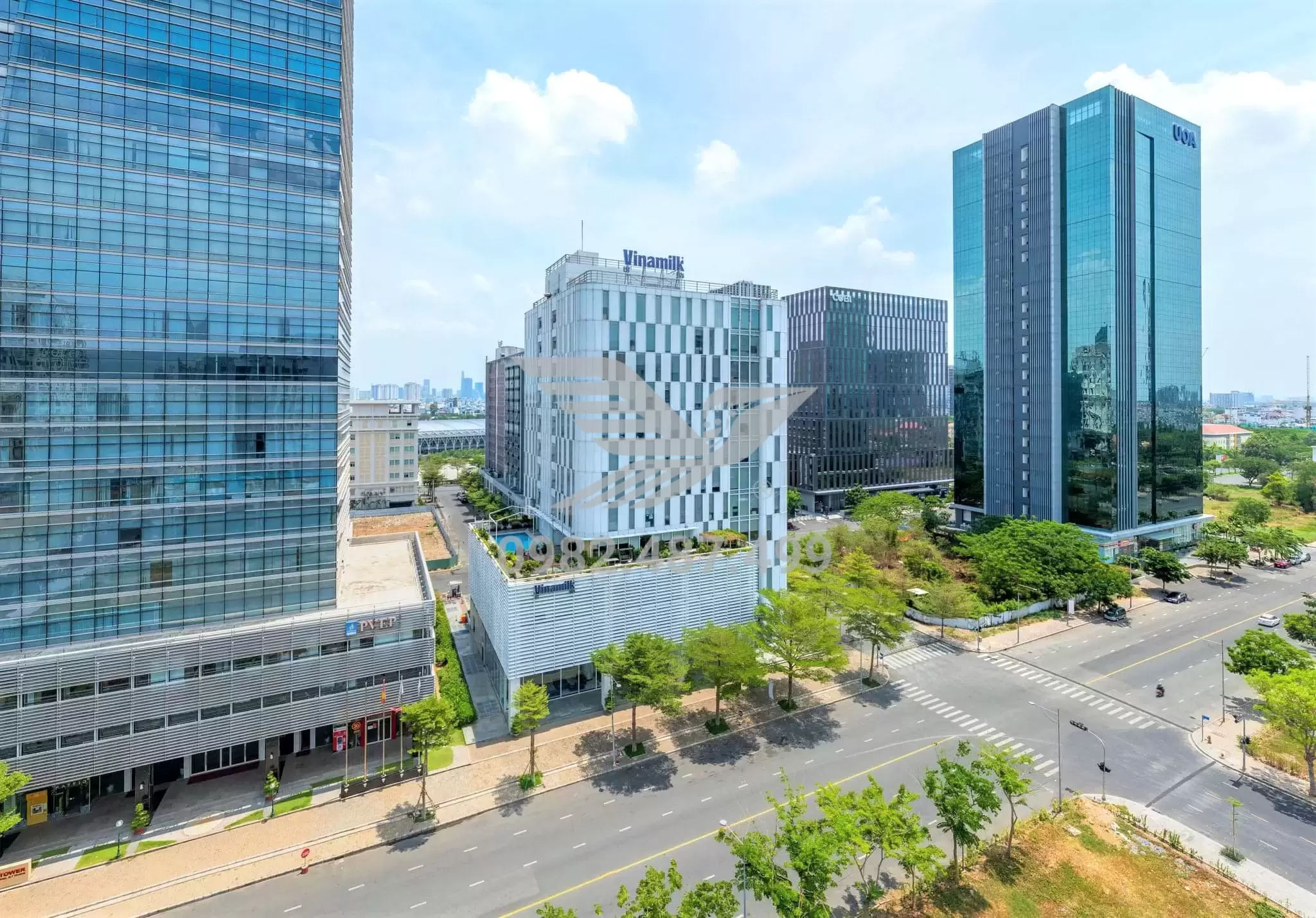 Tòa nhà Vinamilk Tower – 10 Tân Trào, Phường Tân Mỹ, TP. HCM