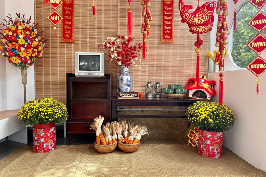 Trang Trí Tết Cho Văn Phòng – Tươi Mới Và May Mắn